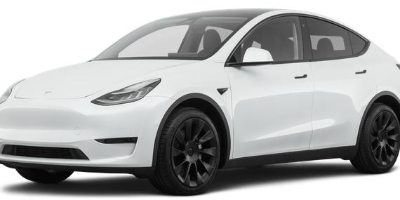 TESLA MODEL Y 2021 5YJYGDEE9MF198191 image